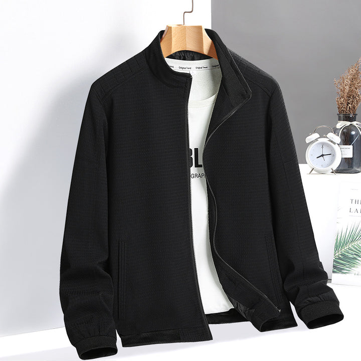Herren vielseitige Freizeitjacke mit strukturierter Oberfläche Echoarchiv
