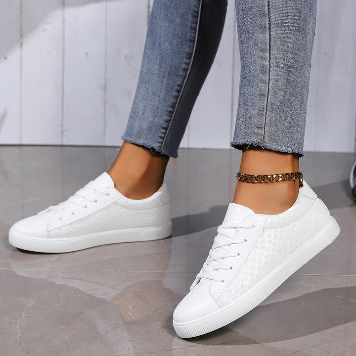 Damen atmungsaktive Sneaker mit strukturierter Oberflächenverarbeitung Echo Archiv