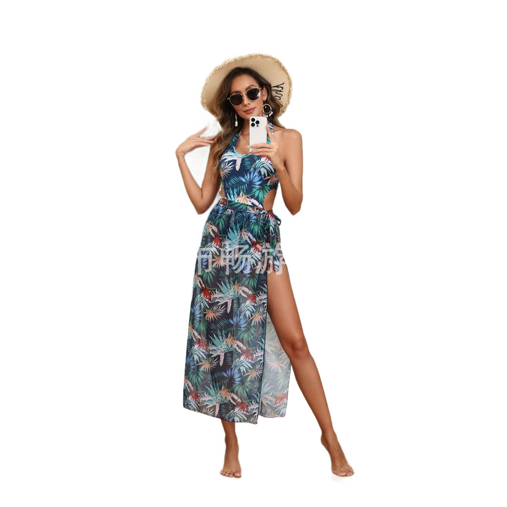 Damen Transparentes Strandkleid Echo Archiv