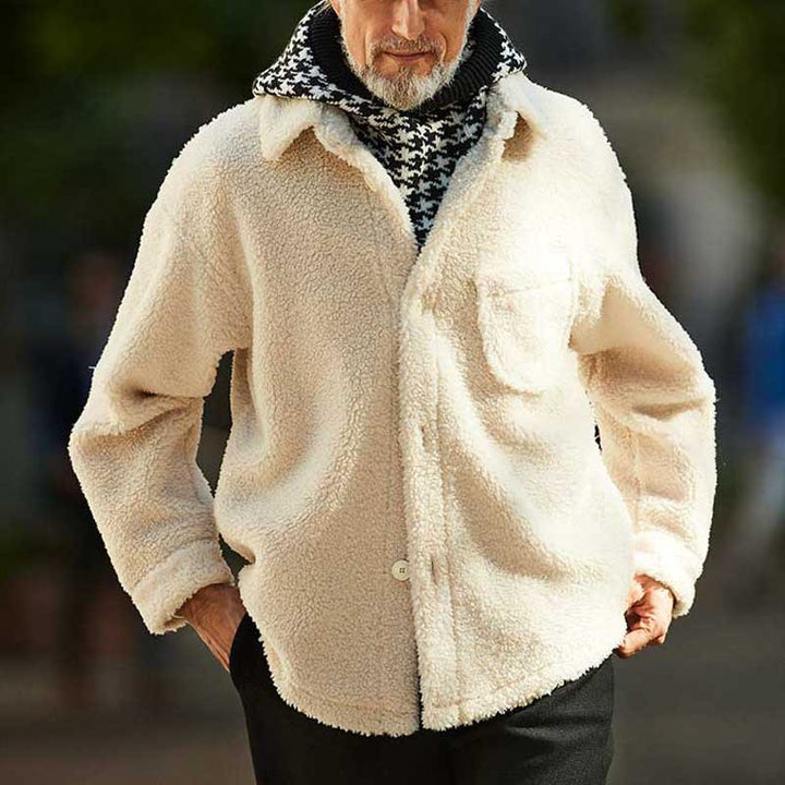 Herren lässige Fleecejacke Echoarchiv