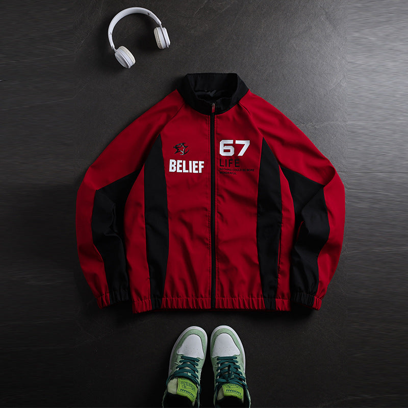 Herren Sportliche Trainingsjacke Echo Archiv