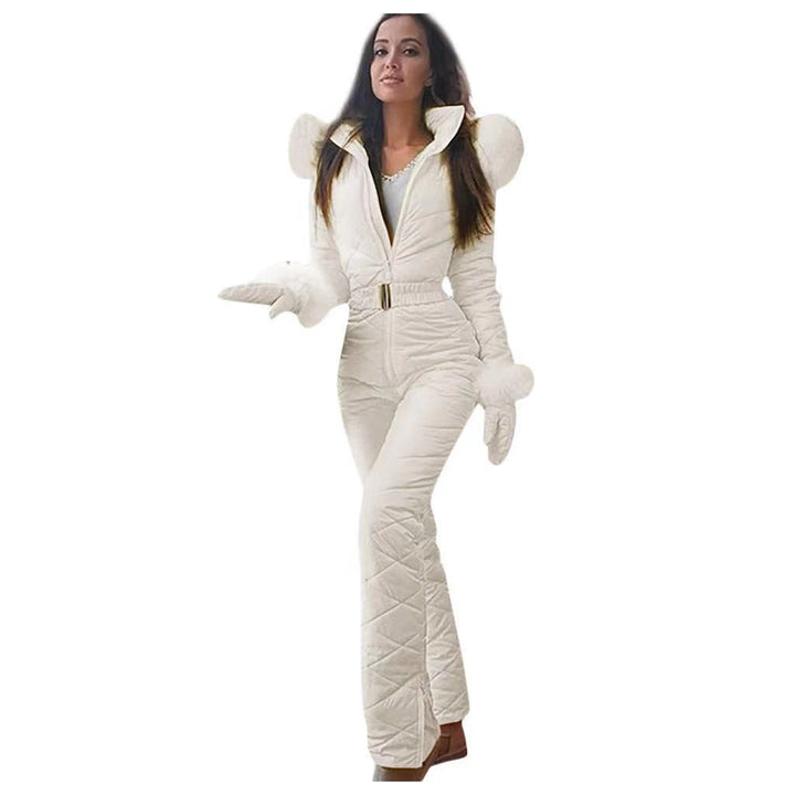 Eleganter Damen Winteroverall Warm | Echoarchiv