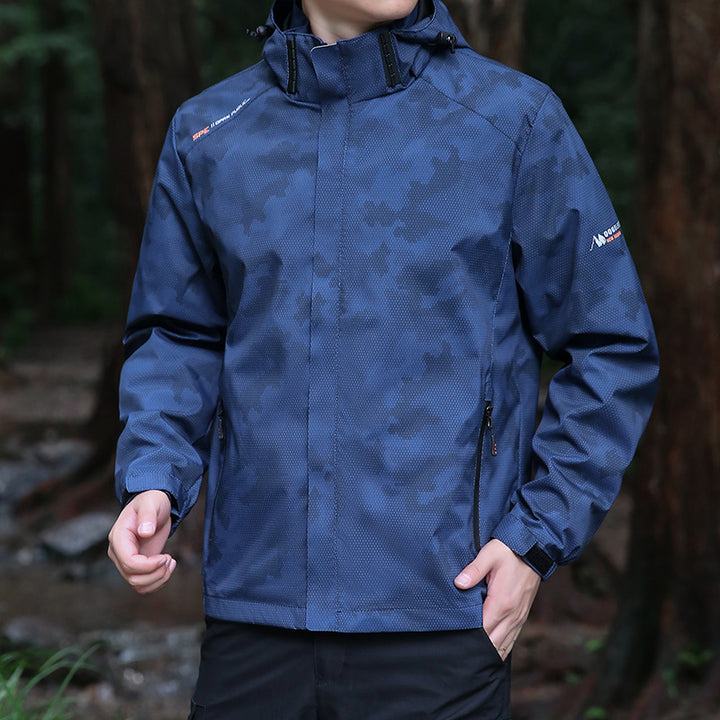 Herren wetterfeste Outdoor-Jacke Echo Archiv