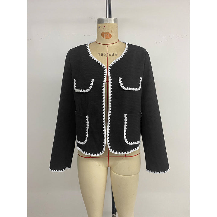 Damen Modejacke mit kontrastierenden Taschen Echo Archiv