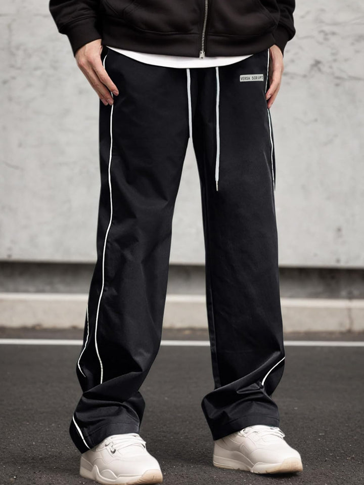 Herren Sportliche Freizeithose mit seitlichen Kontraststreifen Echo Archiv