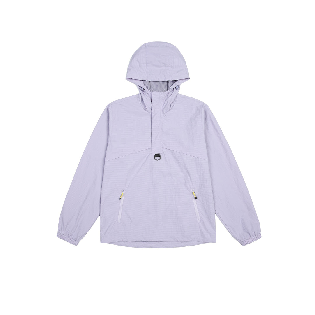 Herren Urbaner wasserabweisender Anorak-Pullover mit Kapuze und Fronttaschen Echoarchiv