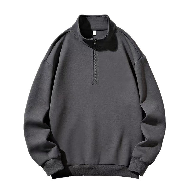 Unisex nan Halbzip-Sweatshirt mit Stehkragen und oversized Schnitt Echo Archiv