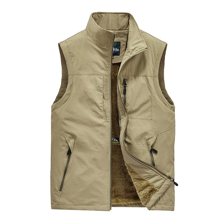Herren Praktische Fleece Weste Echo Archiv