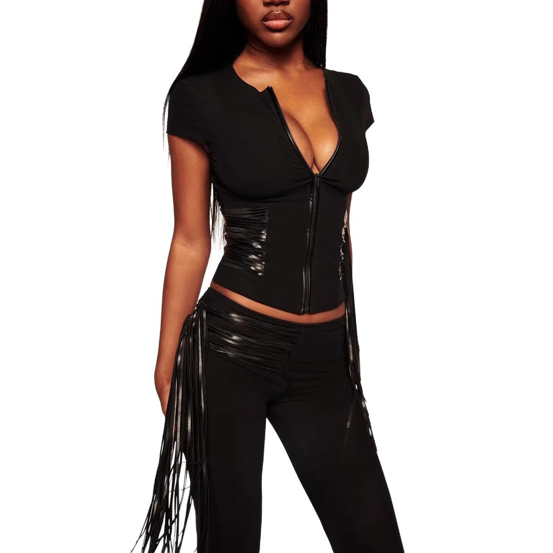 Damen Modische Flared Pants mit innovativem Design Echo Archiv