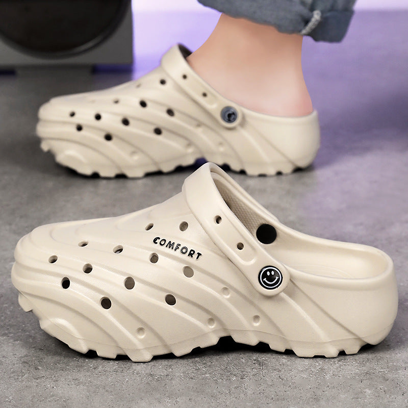 Unisex nan leichte perforierte Komfort-Clogs mit ergonomischer EVA-Sohle und verstellbarem Fersenriemen Echo Archiv