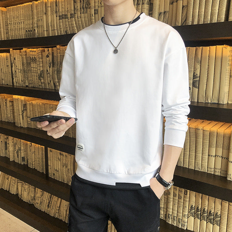 Herren lässiges Langarmshirt mit modernem Schnitt Echoarchiv