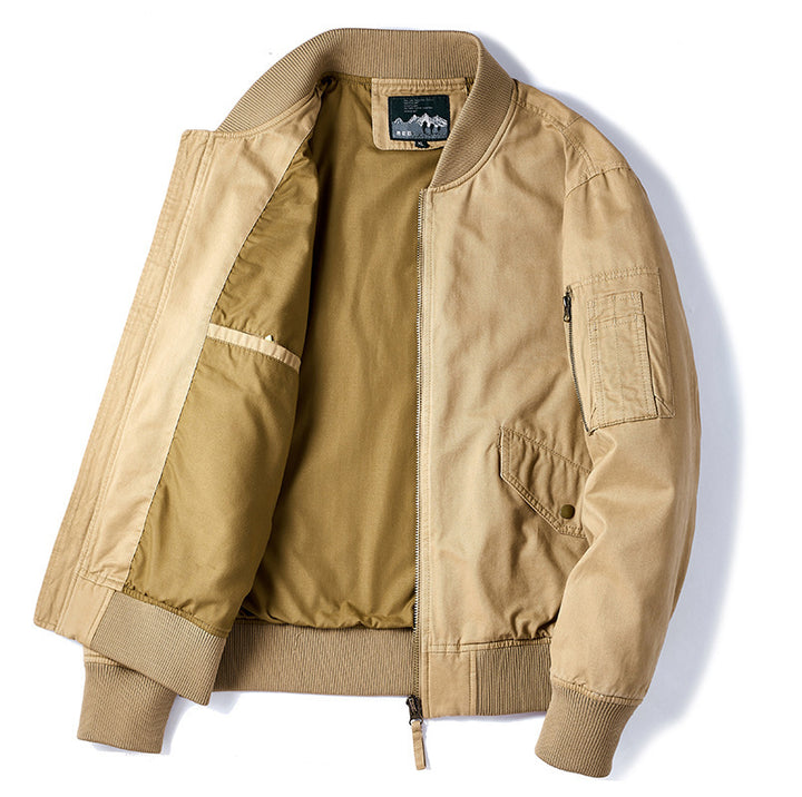Herren Klassische Bomberjacke Echo Archiv