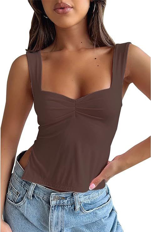 Damen Crop-Top mit quadratischem Ausschnitt Echo Archiv