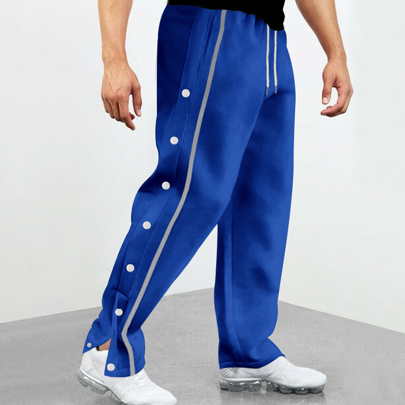 Herren bequeme Sporthose mit Knöpfen Echoarchiv