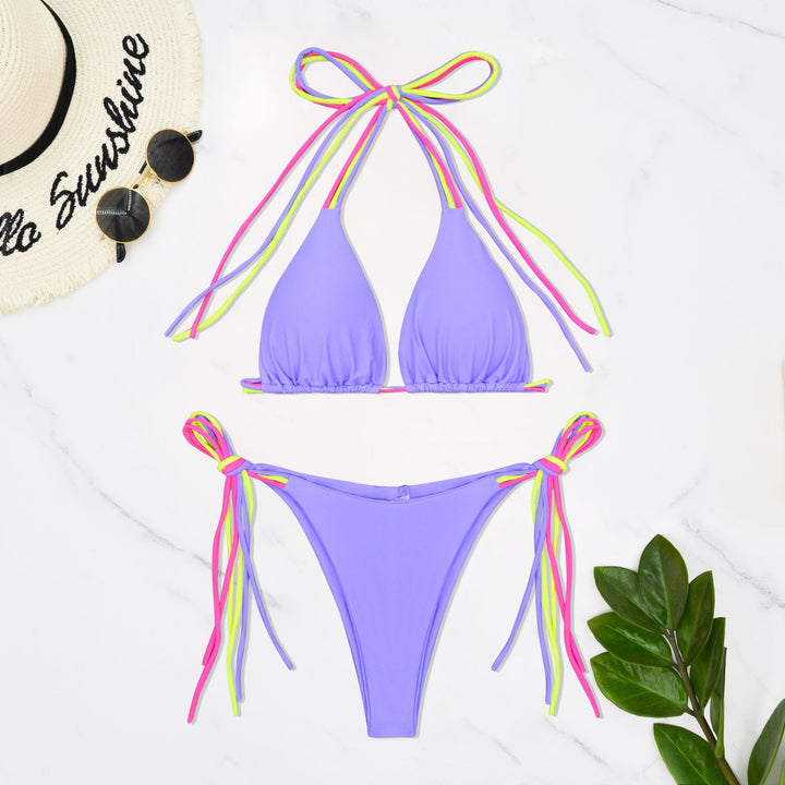 Damen Triangel-Bikini mit elegante Bindebänder Echo Archiv
