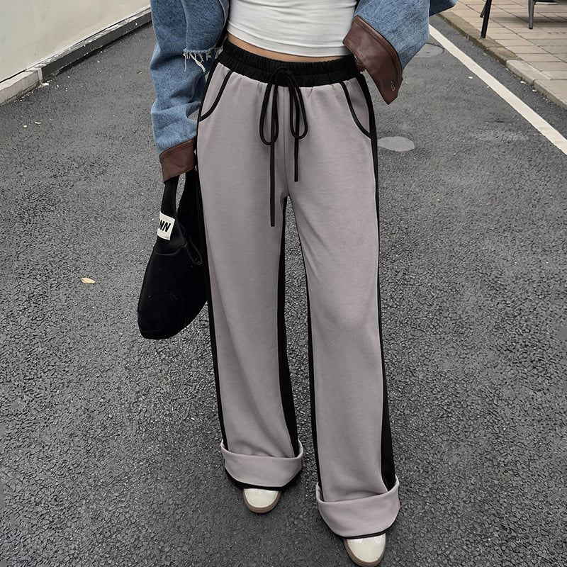 Damen Unifarbene Relaxed Fit Jogginghose Echo Archiv