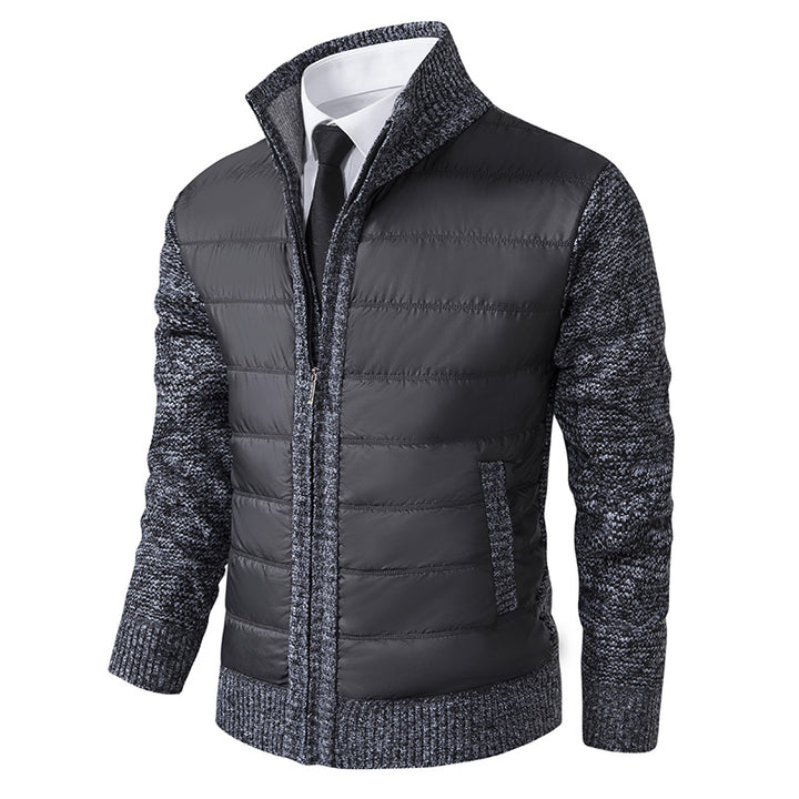 Herren sportive Kapuzenjacke mit strukturiertem Material und eleganten Details Echoarchiv