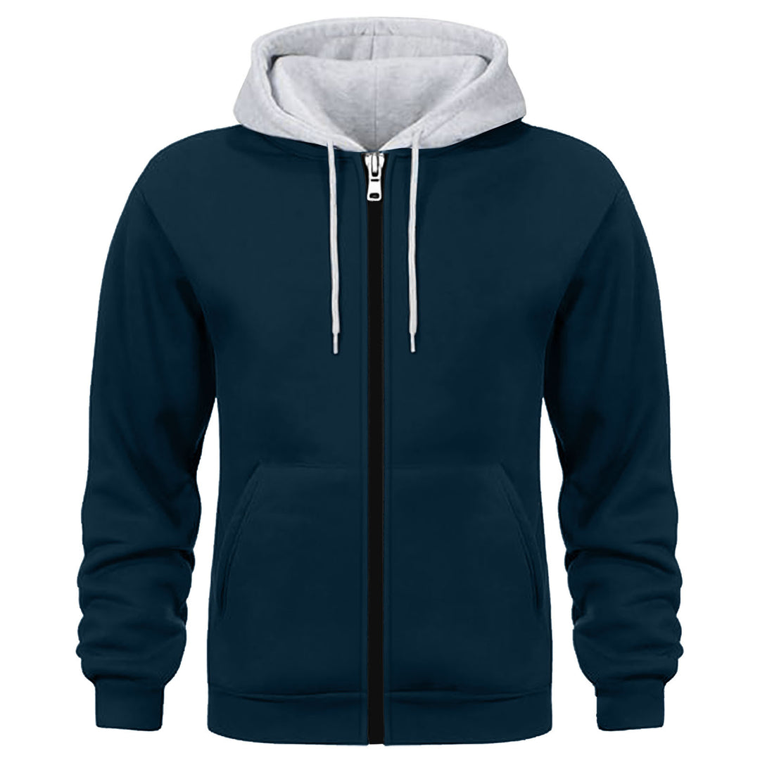 Herren Kapuzenjacke mit doppellagigem Material Echoarchiv
