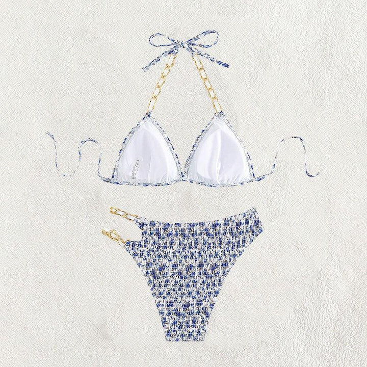 Damen Triangel-Bikini mit eleganten Kettenakzenten Echo Archiv