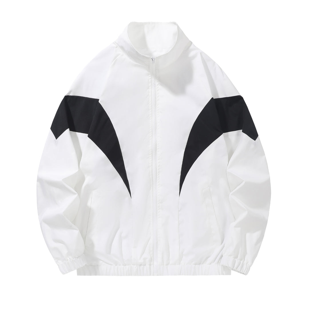Herren Sportliche Leichte Windbreaker-Jacke Echo Archiv