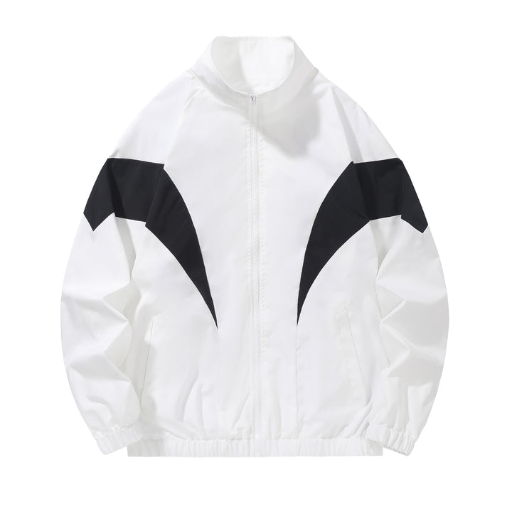 Herren Sportliche Leichte Windbreaker-Jacke Echo Archiv