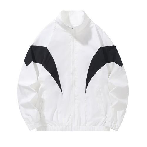 Herren Sportliche Leichte Windbreaker-Jacke Echo Archiv