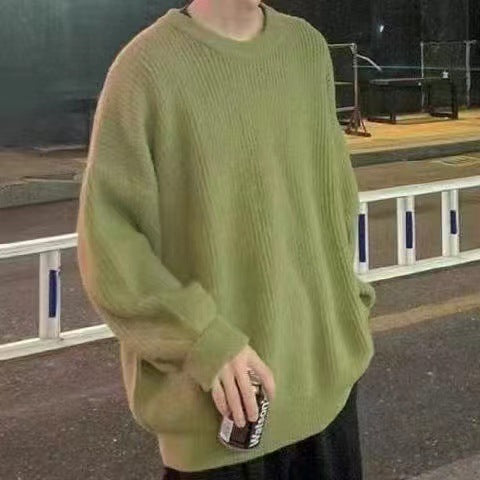 Damen Bequemer Oversized Strickpullover Echoarchiv