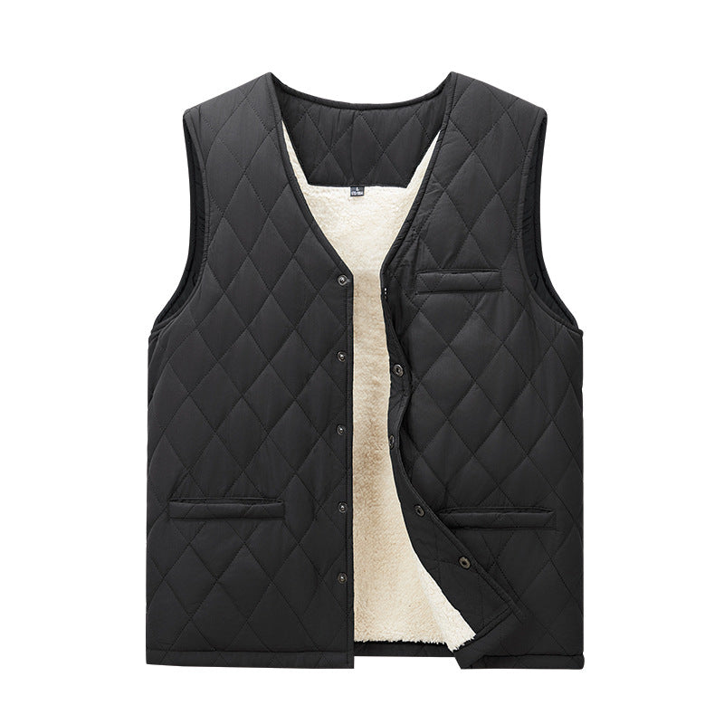 Herren Wattierte Outdoor-Steppweste Echo Archiv