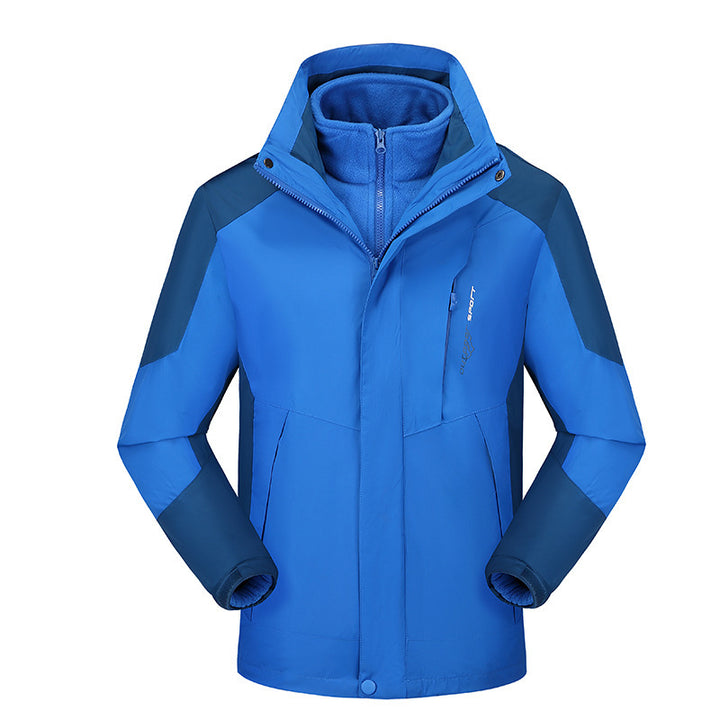 Damen Dreiteilige Softshell‑Funktionsjacke mit herausnehmbarem Fleece‑Innenlayer – Célinea