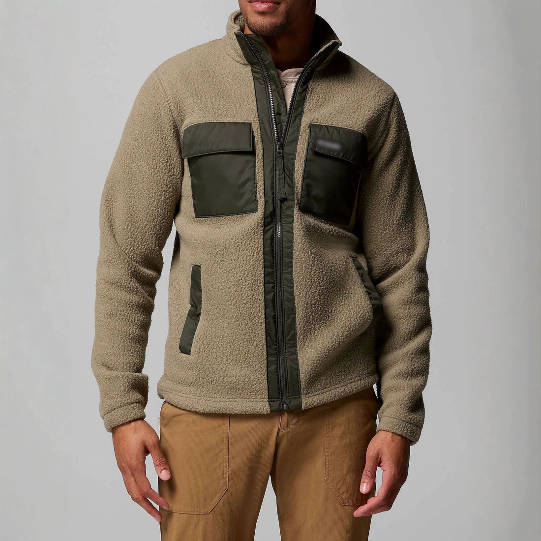 Herren Fleecejacke mit praktischen Taschen – Taviero