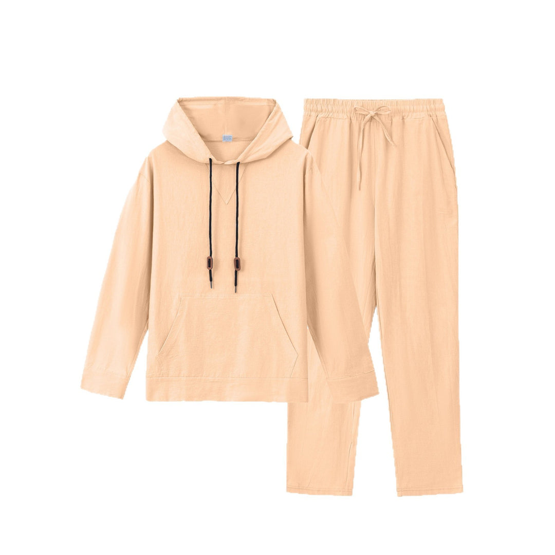 Herren bequemer Hoodie und Jogginghose Set Echoarchiv
