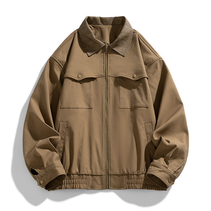 Herren Modische Nylonjacke mit Taschen Echo Archiv
