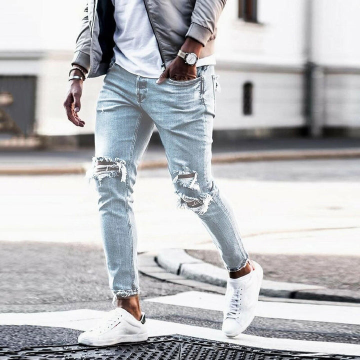 Herren Ripped JEchoarchivns im modernen Used-Look mit lässigem Schnitt Echoarchiv