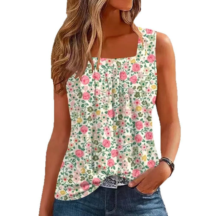Damen Elegantes Blusentop mit Blumenmuster Echo Archiv