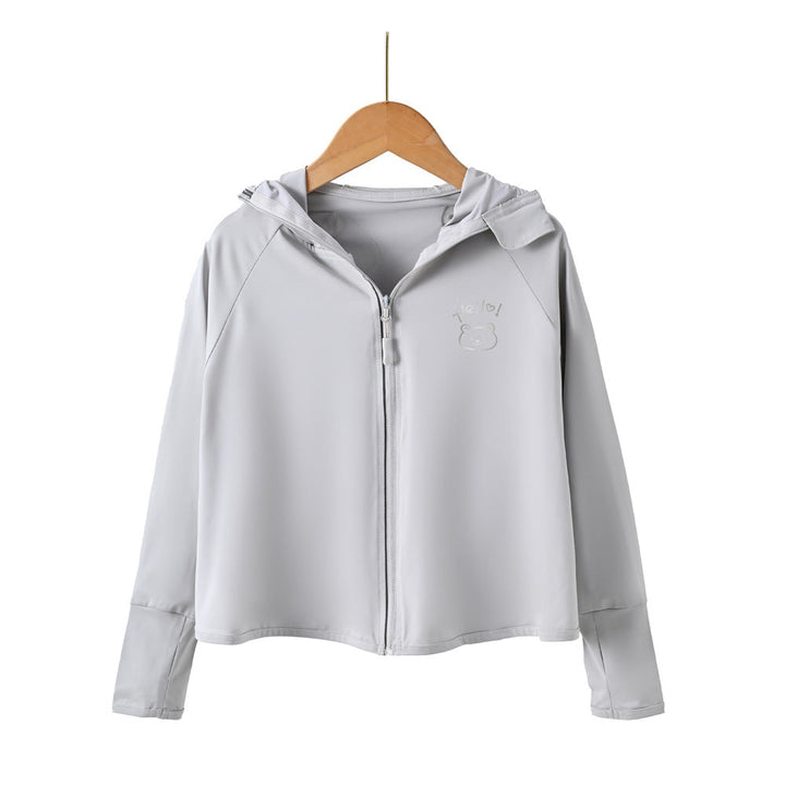 Mädchen praktische Kapuzenjacke mit tierisch verspieltem Design Echo Archiv