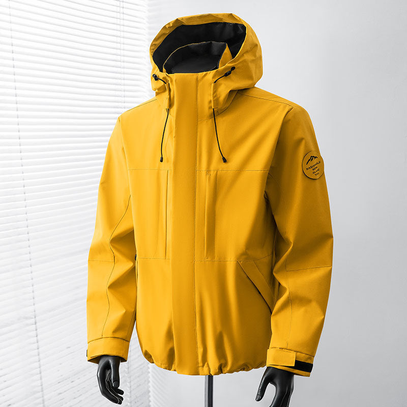 Herren Funktionsjacke mit Kapuze
