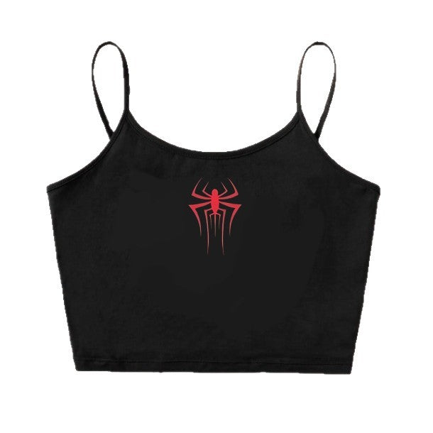 Damen Crop-Top mit kreativem Herz-Design Echo Archiv