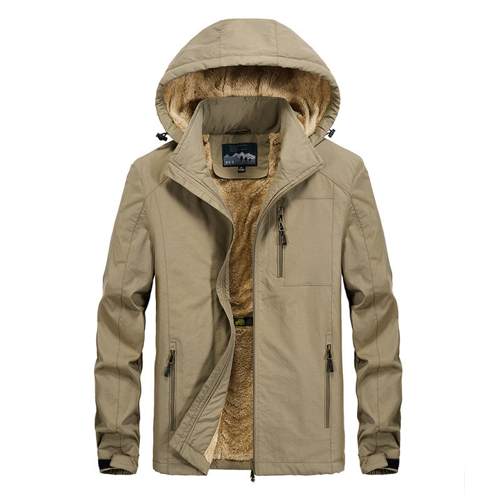 Herren Funktionale Outdoorjacke mit warmem Fleecefutter Echo Archiv