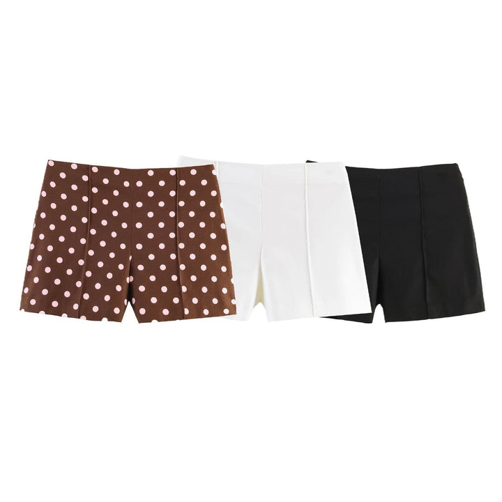 Damen elegante Shorts mit modernen Plissee-Details Echo Archiv