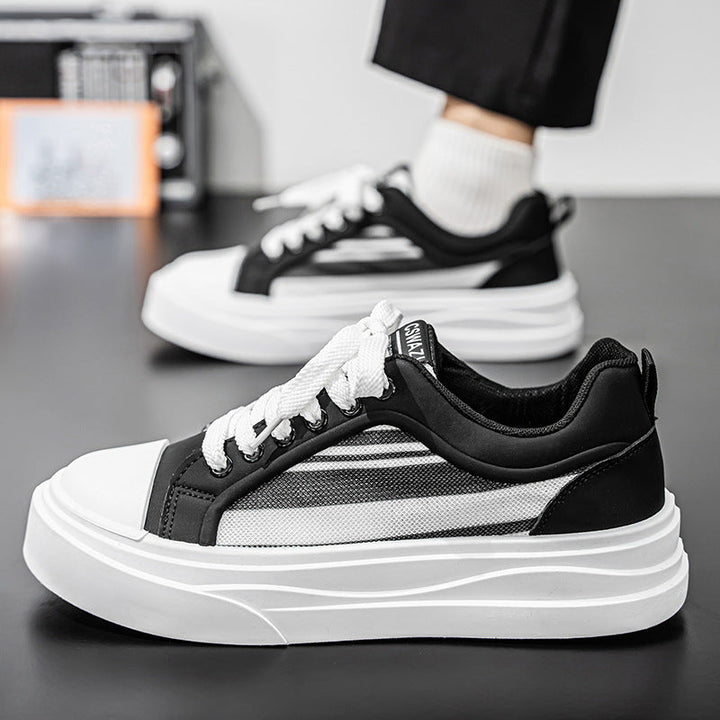 Damen modische Plattform Sneakers mit atmungsaktiver Oberflächenstruktur Echo Archiv