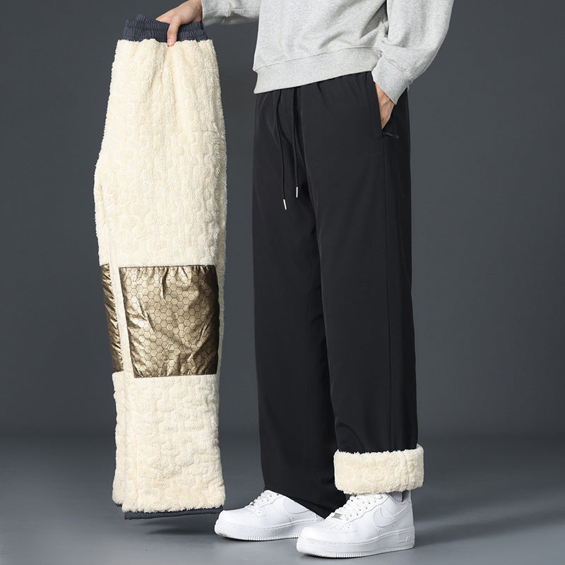 Herren Urbaner Fleece-Overalls mit praktischem Reißverschluss