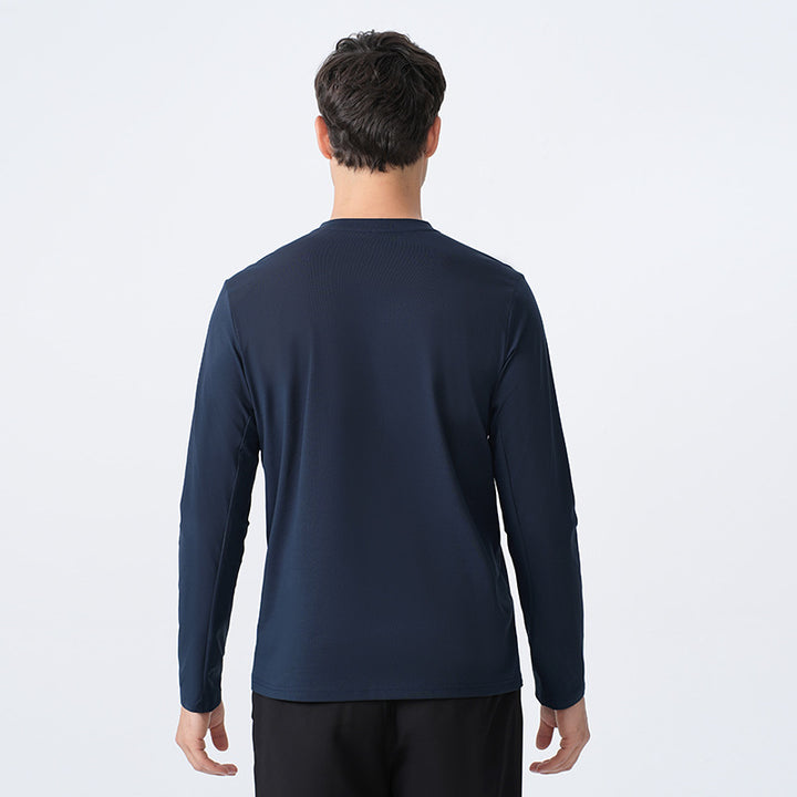 Herren Funktionales Langarmshirt mit Stehkragen Echoarchiv