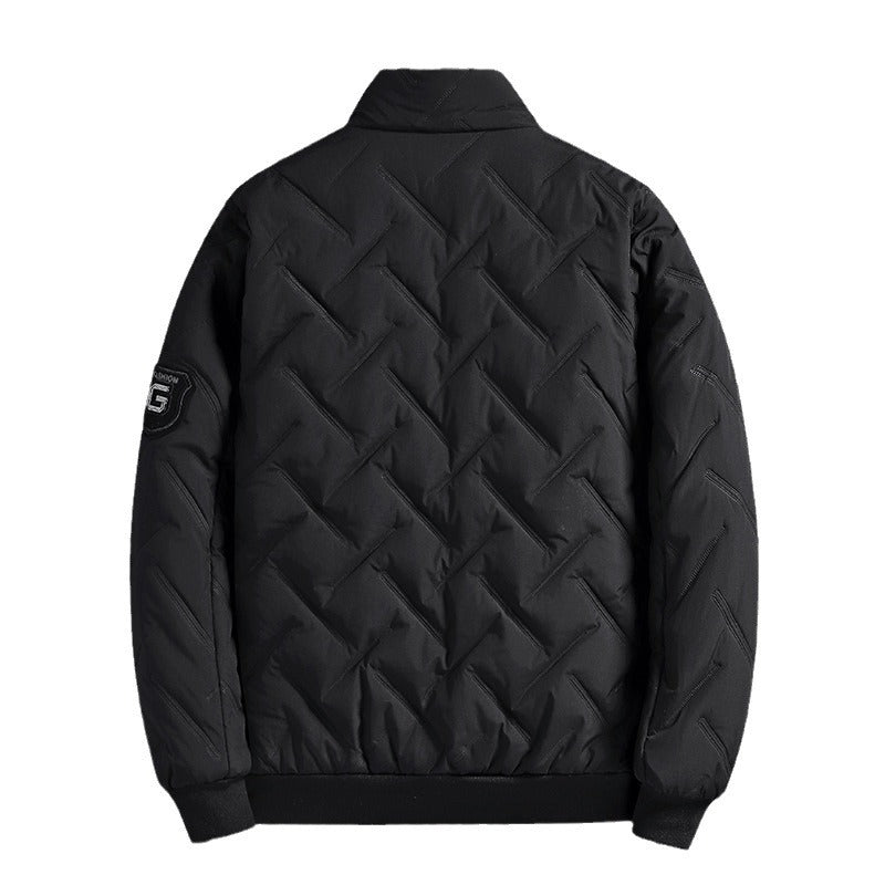 Herren moderne gesteppte Bomberjacke Echoarchiv