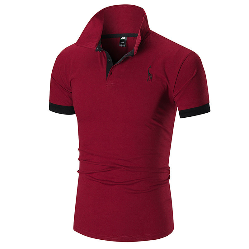 Herren Poloshirt mit modernem Kragen und figurbetonter Passform Echoarchiv