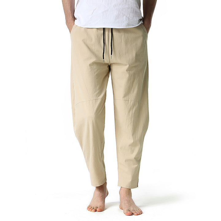 Herren moderne Freizeit-Hose mit elastischem Bund und praktischen Seitentaschen Echoarchiv