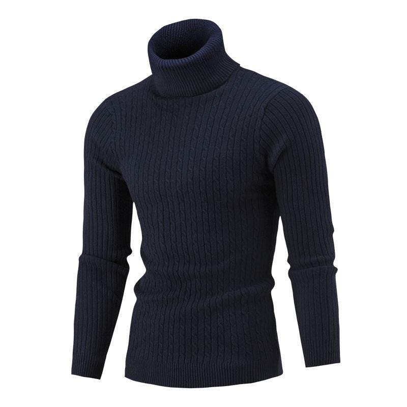 Herren Rollkragenpullover aus hochwertigem Strick Echoarchiv