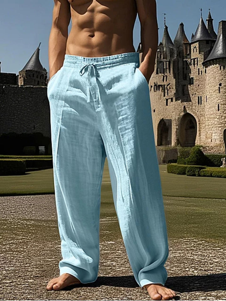 Herren Leichte Sommer-Linenhose Echoarchiv