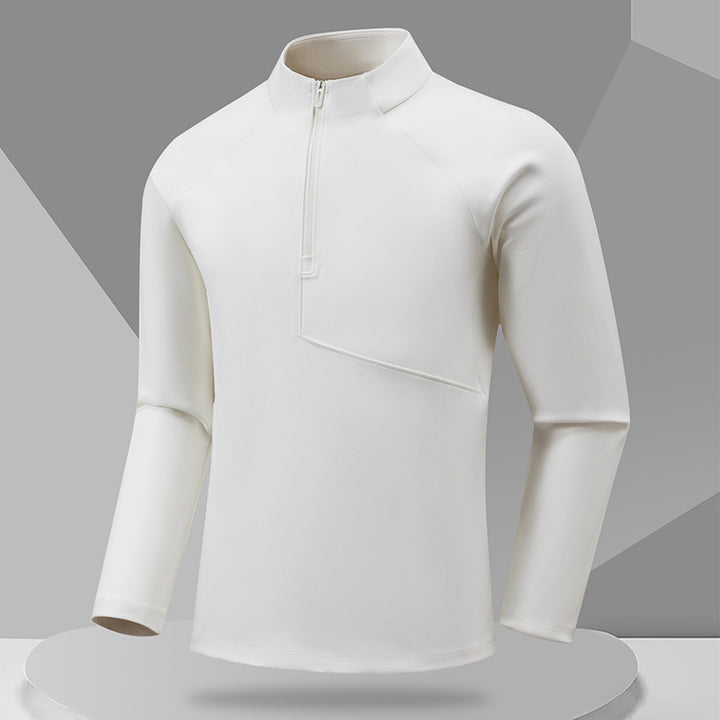 Herren Sportliches Langarmshirt mit Stehkragen Echo Archiv