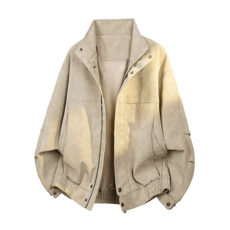 Herren Lässige Oversized Jacke Echo Archiv