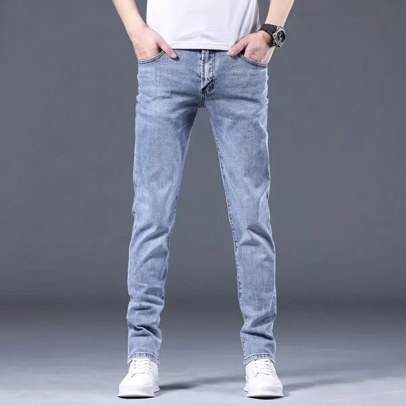 Herren Slim-Fit Jeans im lässigen Vintage-Design Echoarchiv